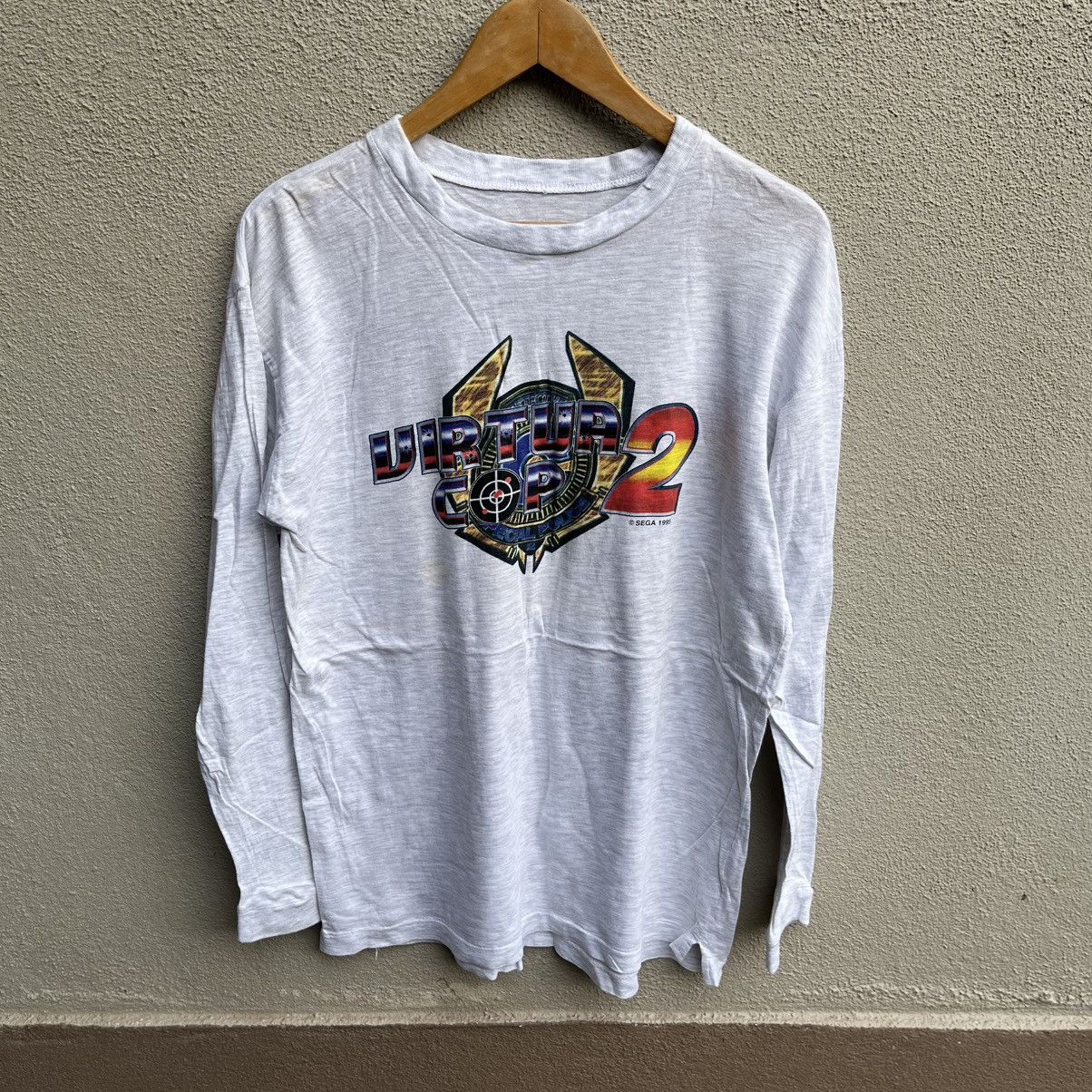 Playstation Vintage Virtua Cop 2 Sega Games Tee Promo Hoodie, Sweatshirt | PodTeesHub.com