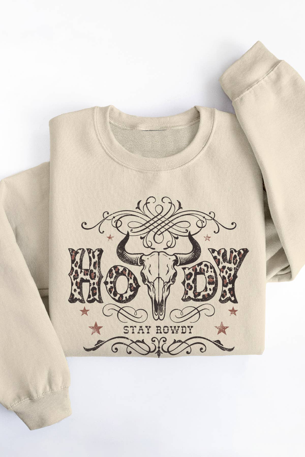Women Western Graphic Print Pullover Sweater Top T-Shirts, Hoodie, Sweatshirt | PodTeesHub.com
