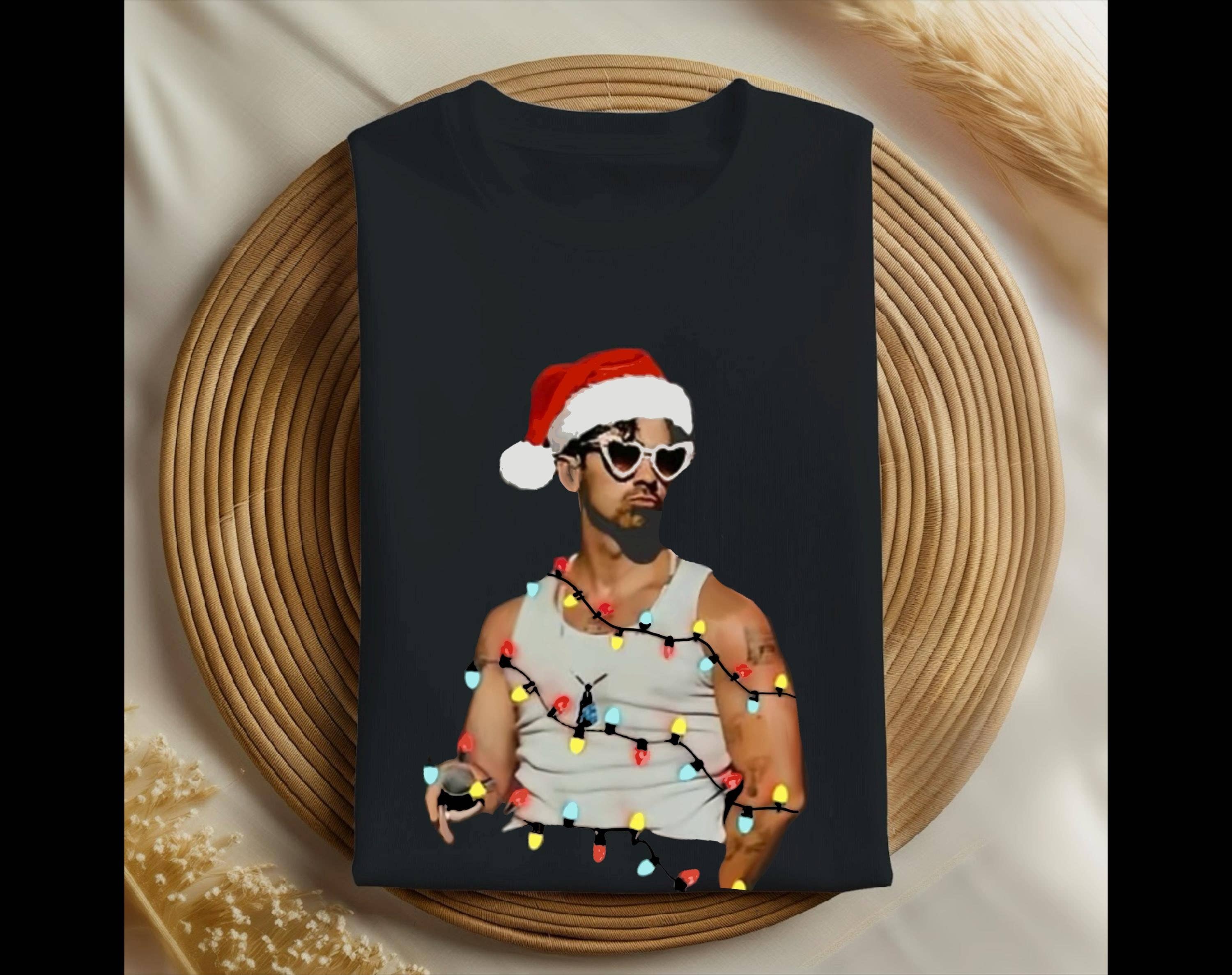 Joe Christmas Shirt Jonas Holiday Tee Custom Hoodie, Sweatshirt | PodTeesHub.com
