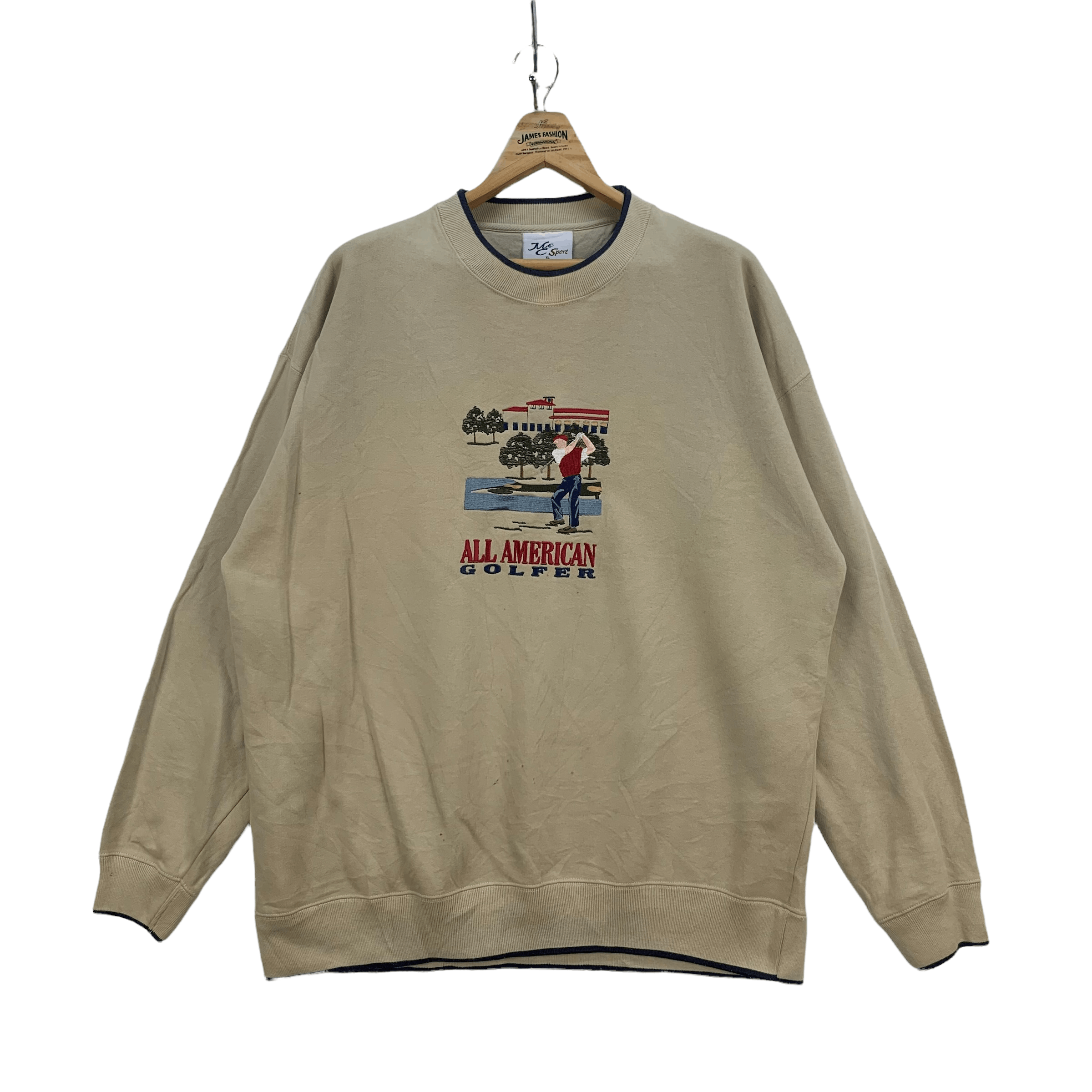 Japanese Brand American Golfer Embroidered Graphic Sweatshirts 3915 135 T-Shirts, Hoodie | PodTeesHub.com