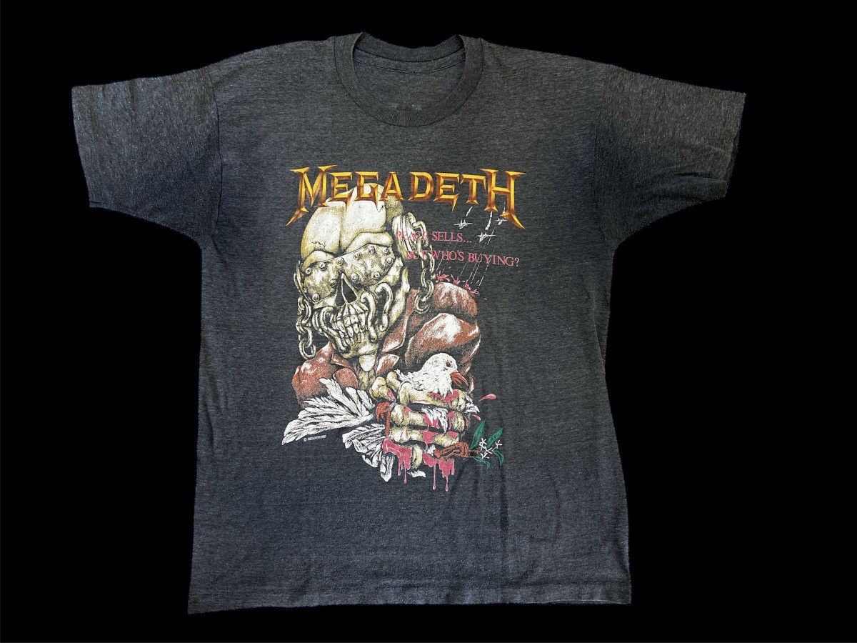 Vintage Megadeth 1987 Tee Hoodie, Sweatshirt | PodTeesHub.com
