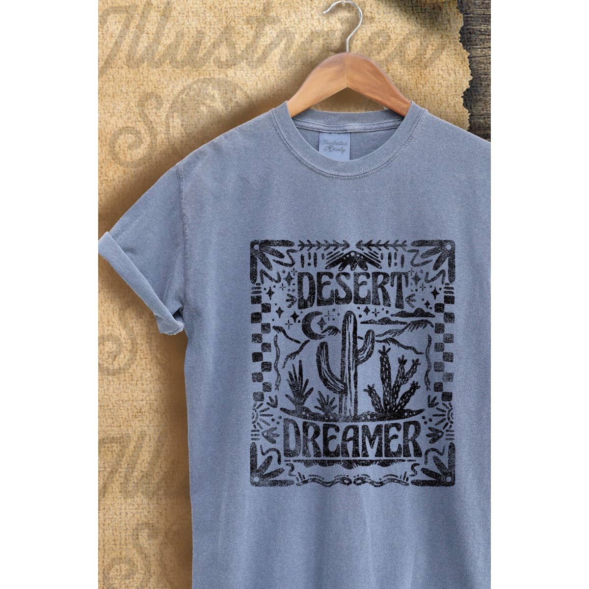 Desert Dreamer Vintage Graphic Tee Hoodie, Sweatshirt | PodTeesHub.com