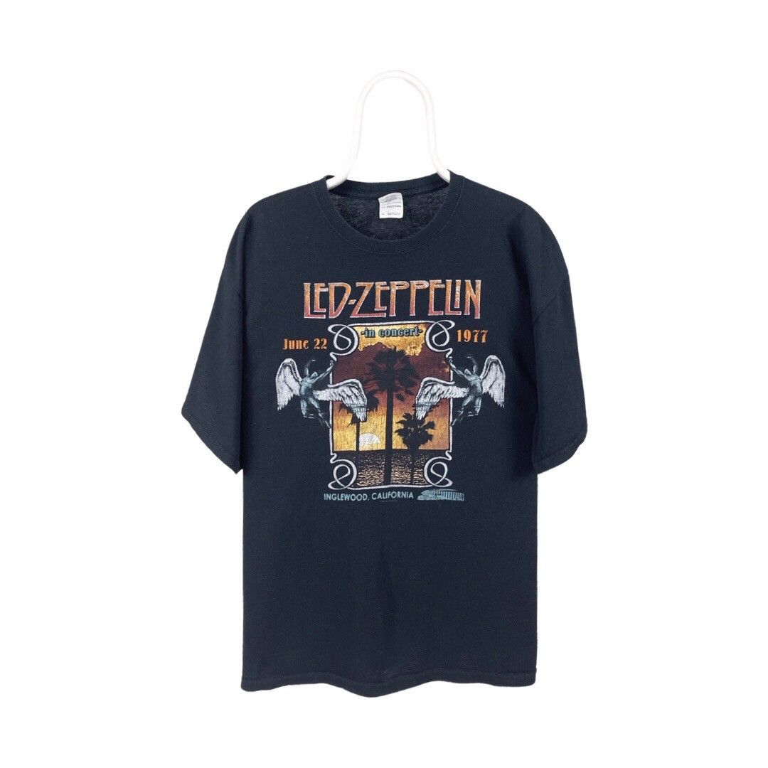 Led Zeppelin X Vintage Led Zeppelin Inglewood California June 22 1977 T-Shirts, Hoodie, Sweatshirt | PodTeesHub.com