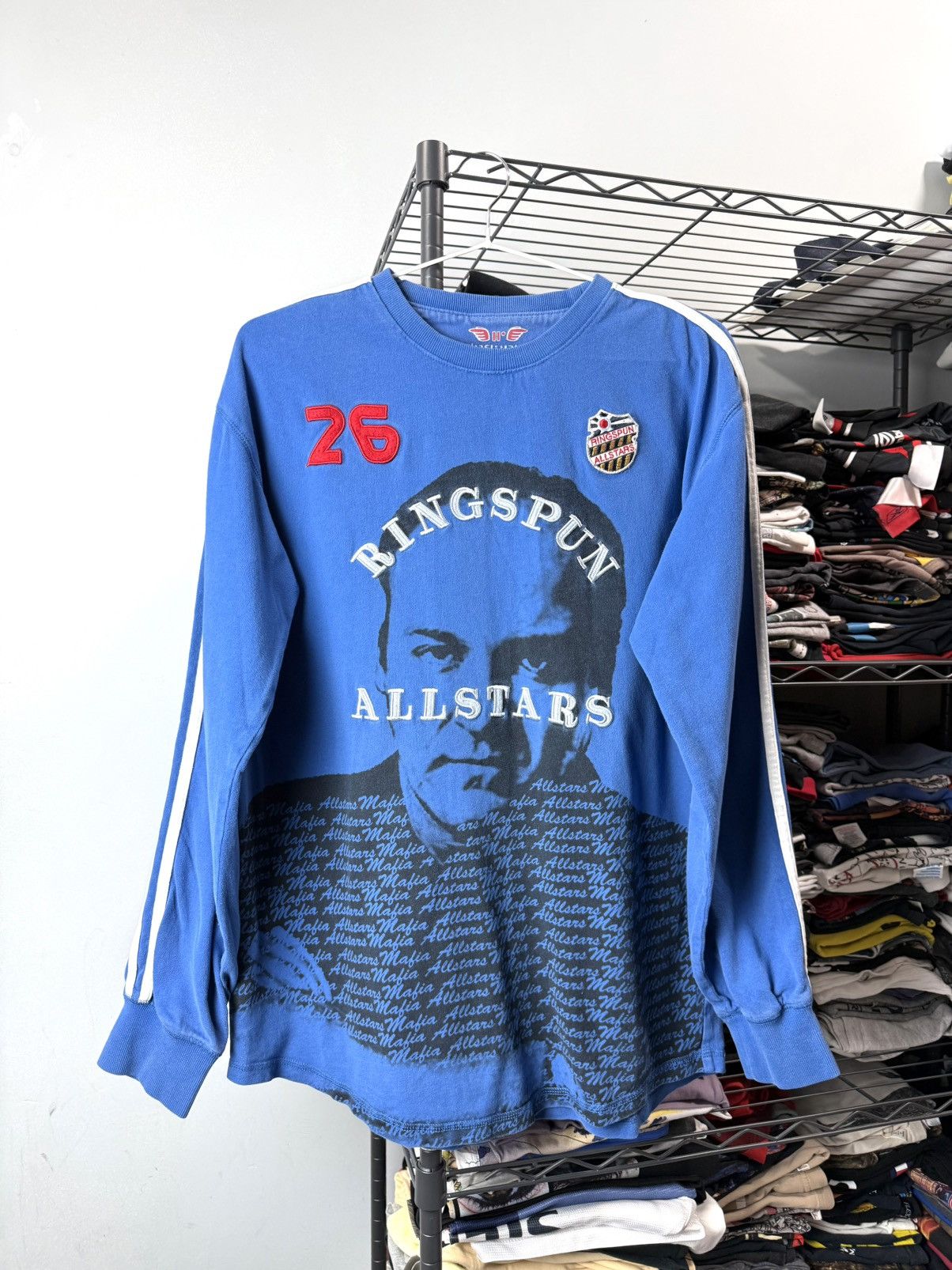Vintage Ringspun Sopranos Movie Longsleeve T Shirt Criminal Hoodie, Sweatshirt | PodTeesHub.com