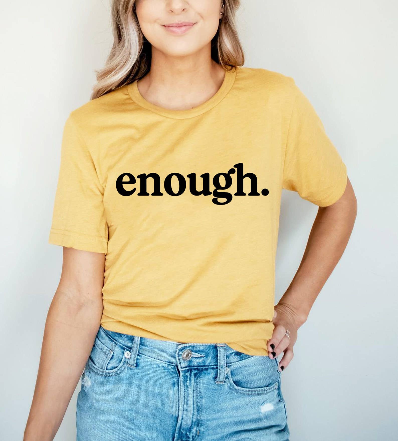 Enough T-Shirt Hoodie, Sweatshirt | PodTeesHub.com