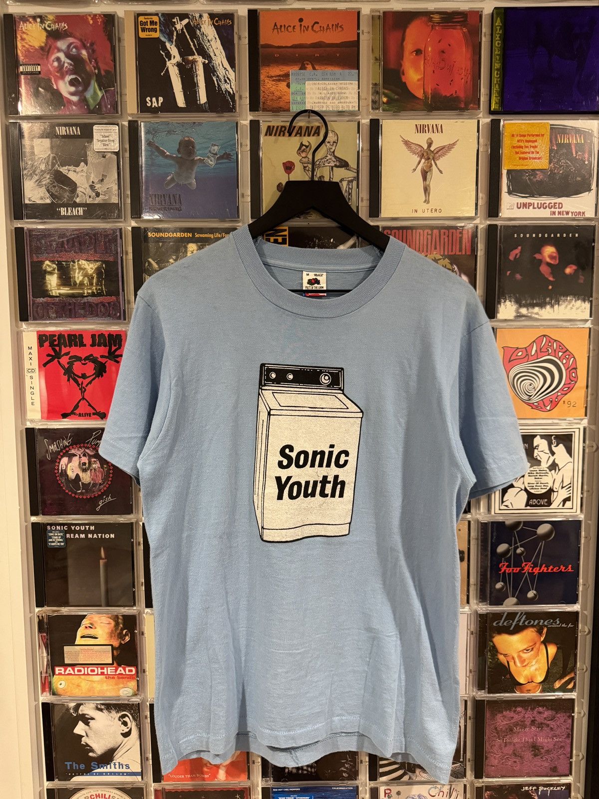 Band Tees Sonic Youth 1995 Washing Machine Shirt Hoodie, Sweatshirt | PodTeesHub.com