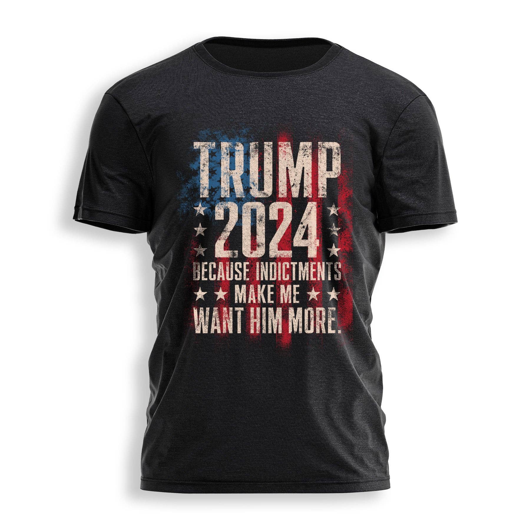 Trump 2024 Indictment Flag Tee Hoodie, Sweatshirt | PodTeesHub.com