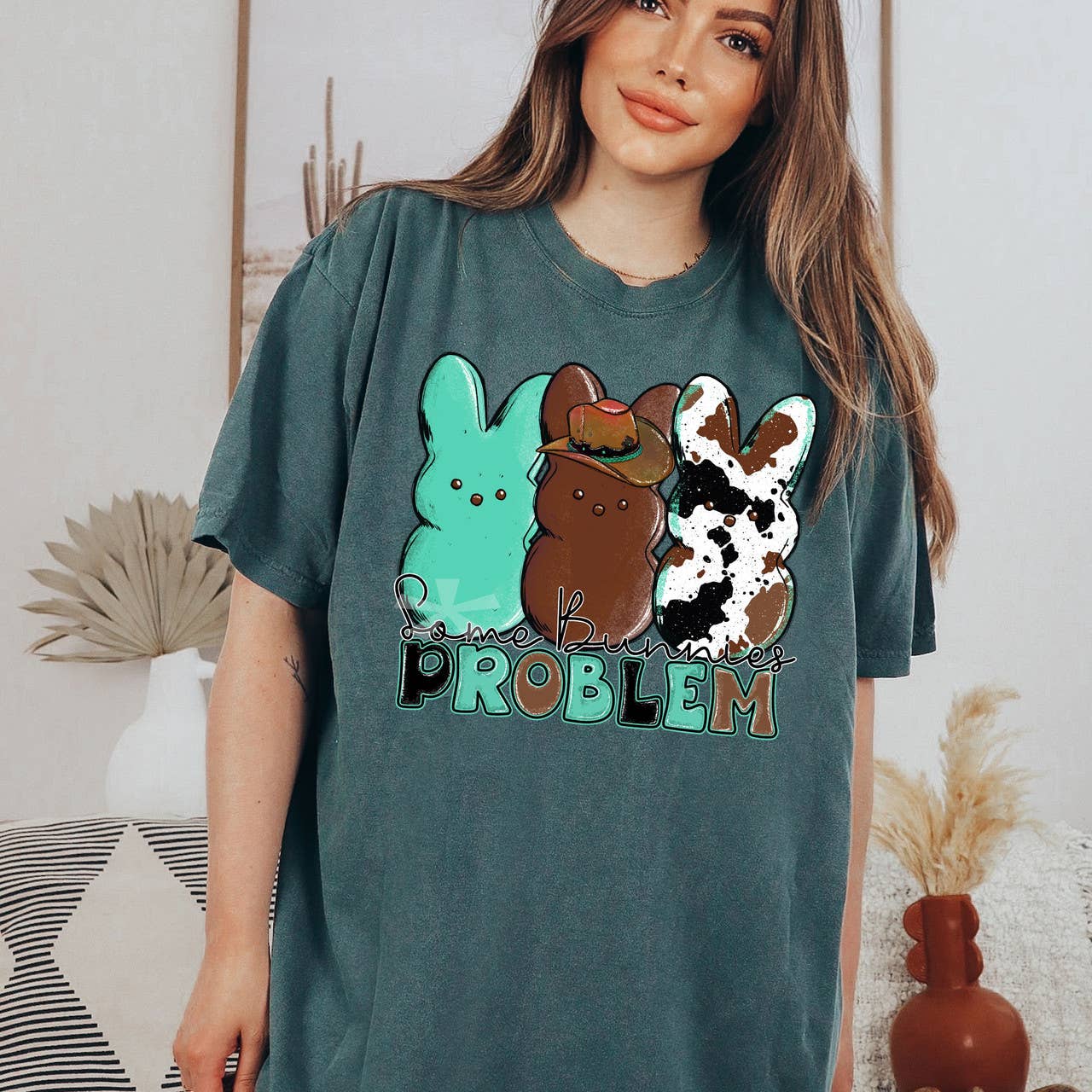 Some Bunnies Problem Everyday Tee Hoodie, Sweatshirt | PodTeesHub.com