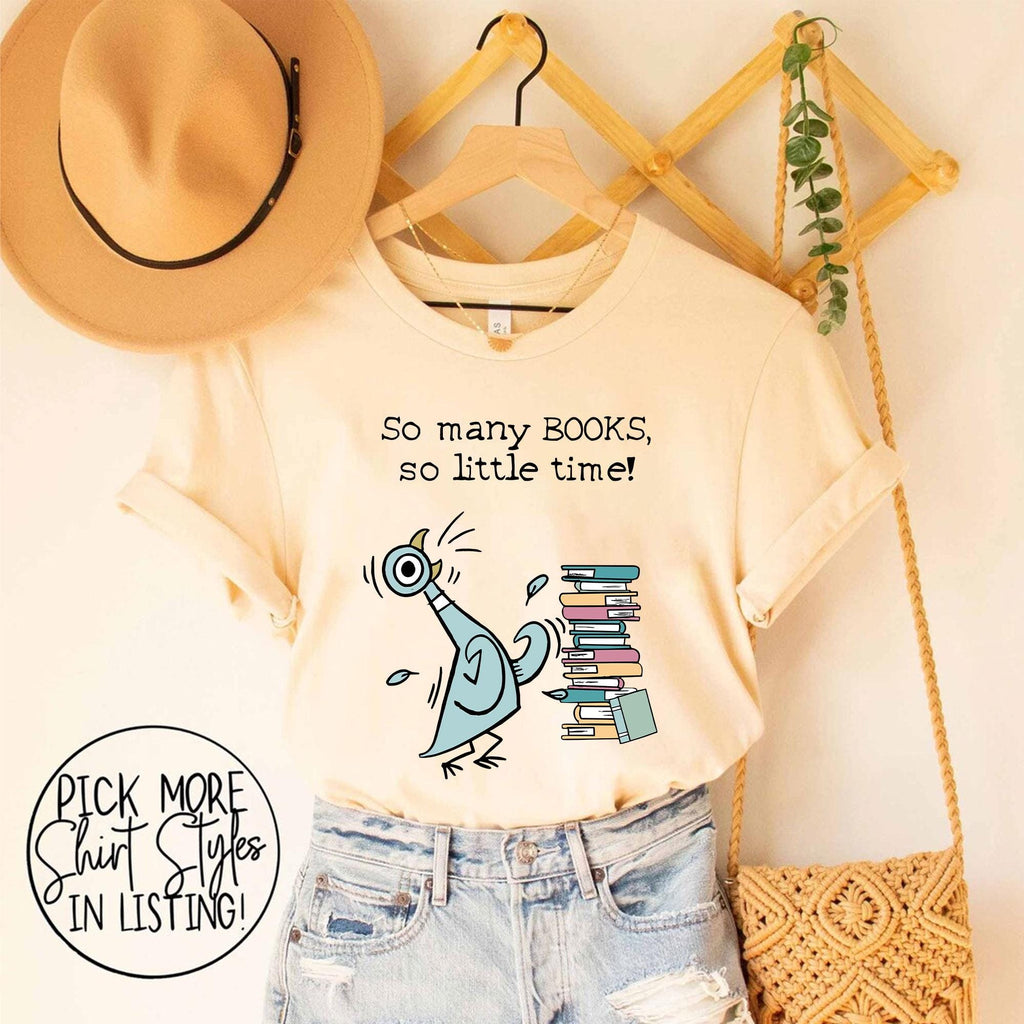 Many Books Little Time Elephant Piggie Elementary Teacher Teacher Reading Book Lover Pigeon (4)
