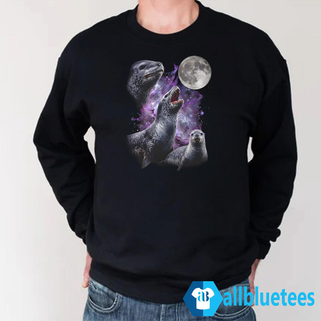 3 Seals Moon Shirt