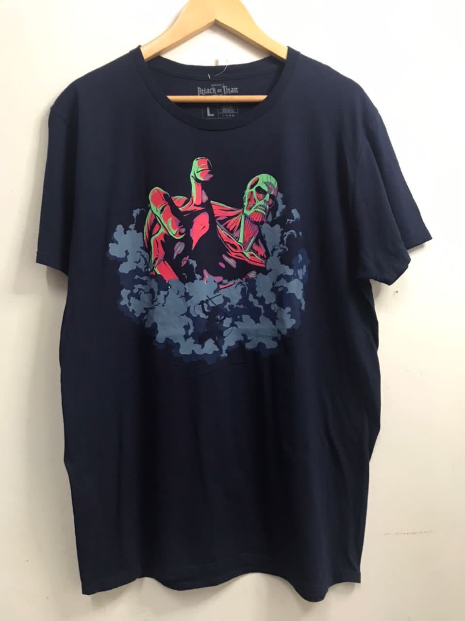 Japanese Brand X Vintage Vintage Tshirt Attack On Titan Season 2 Hoodie, Sweatshirt | PodTeesHub.com