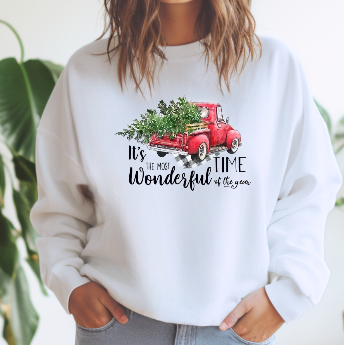 Most Wonderful Time of Year Crewneck Sweatshirt T-Shirts, Hoodie | PodTeesHub.com