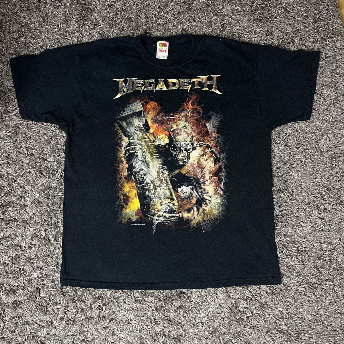 Megadeth Mega Deth Vintage Streetwear Band Tees 90s Rock Hoodie, Sweatshirt | PodTeesHub.com