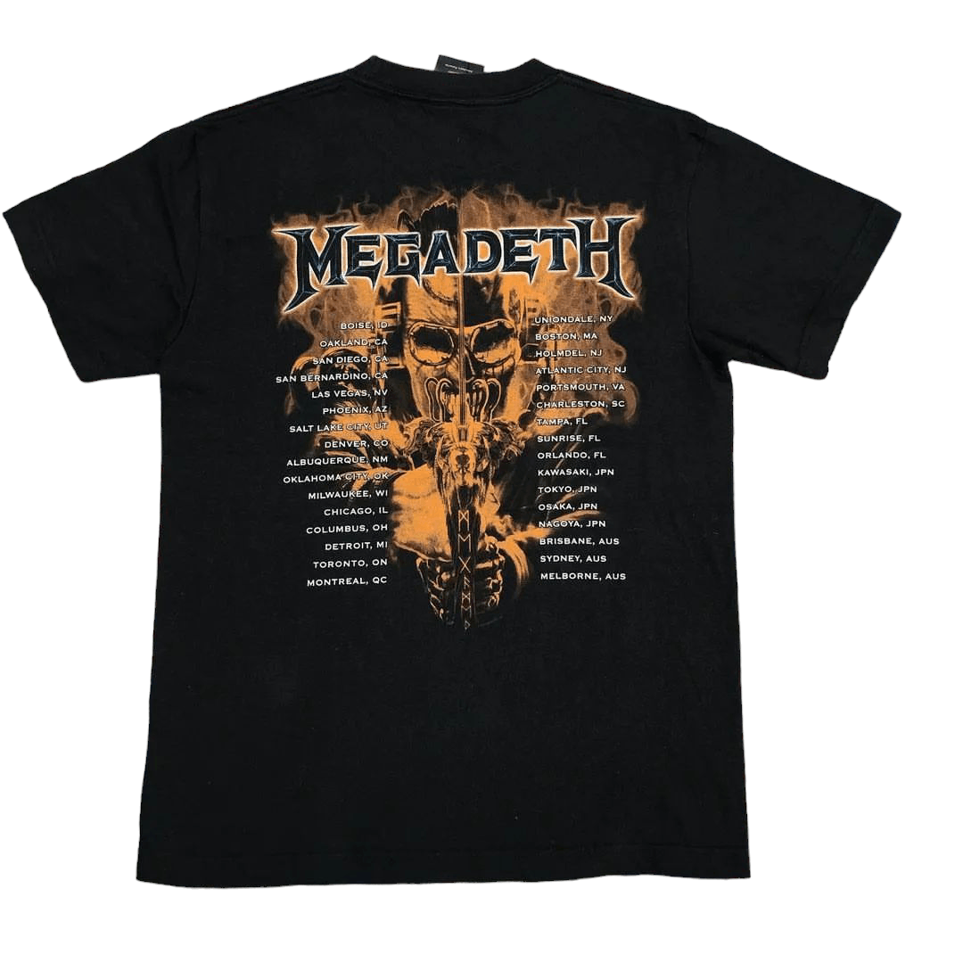 Band Tees Megadeth World Tour Hoodie, Sweatshirt | PodTeesHub.com