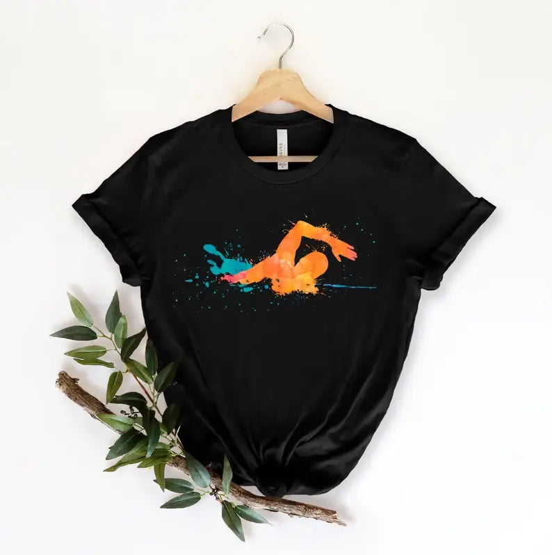 Swimmer T-Shirt Hoodie, Sweatshirt | PodTeesHub.com