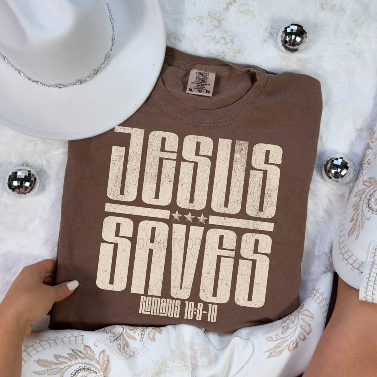 Distressed Jesus Saves Tee Hoodie, Sweatshirt | PodTeesHub.com