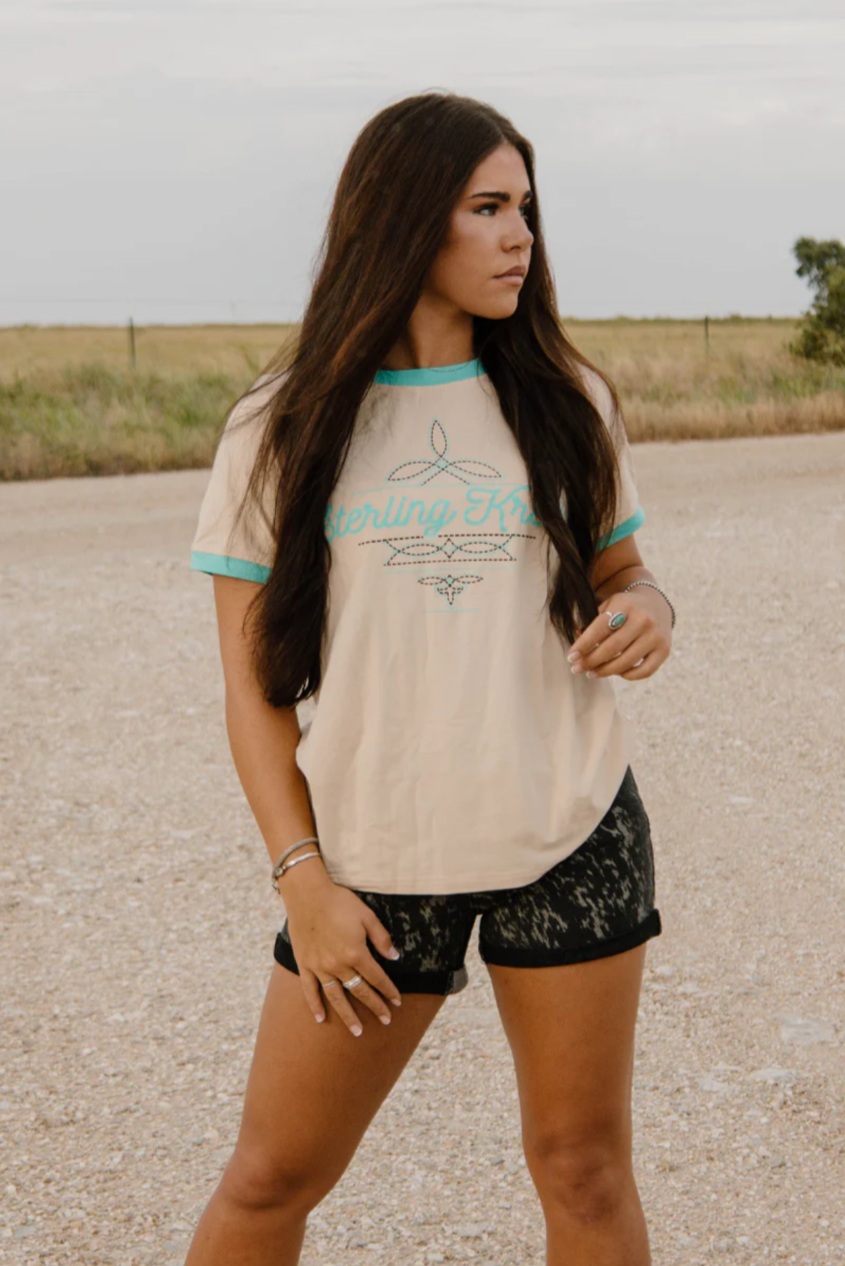 Sterling Kreek Ringer Tee Hoodie, Sweatshirt | PodTeesHub.com