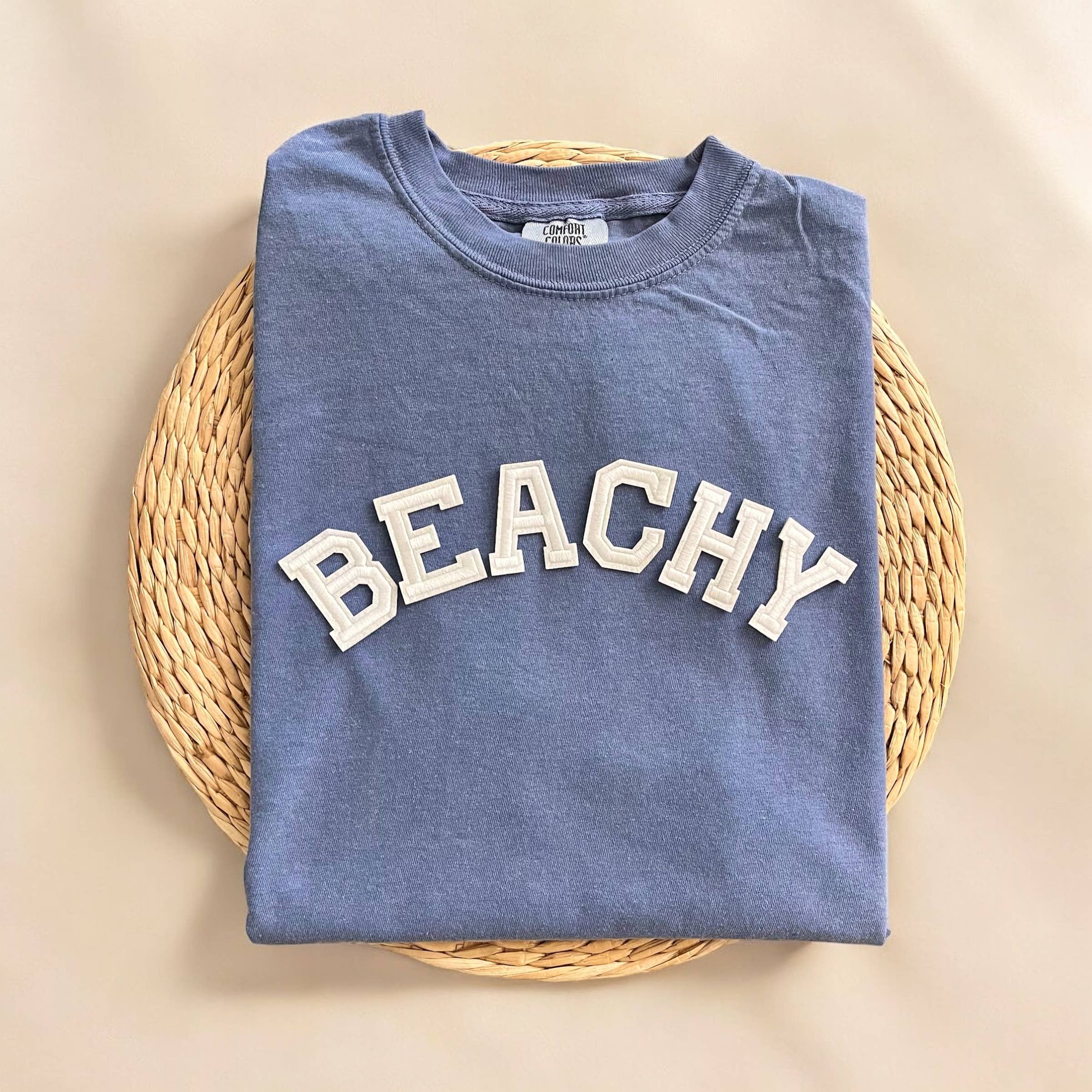 Comfort Colors Beachy Tshirt, Beach Tee Shirt Hoodie, Sweatshirt | PodTeesHub.com