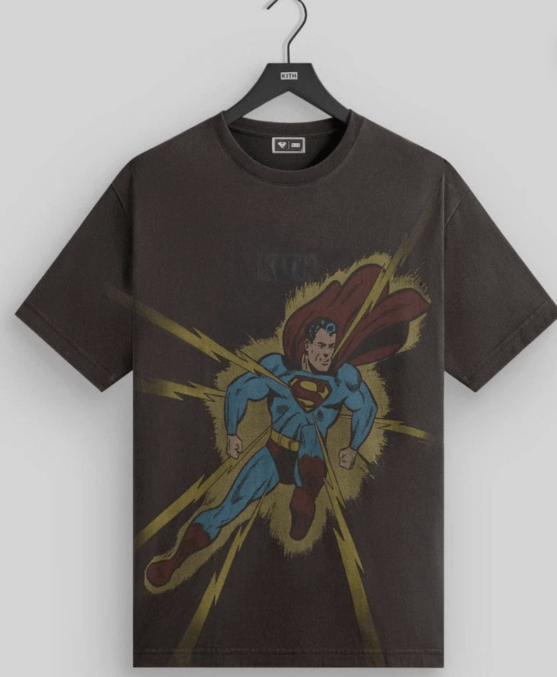 Kith Superman Lightning Bolt T-Shirts, Hoodie, Sweatshirt