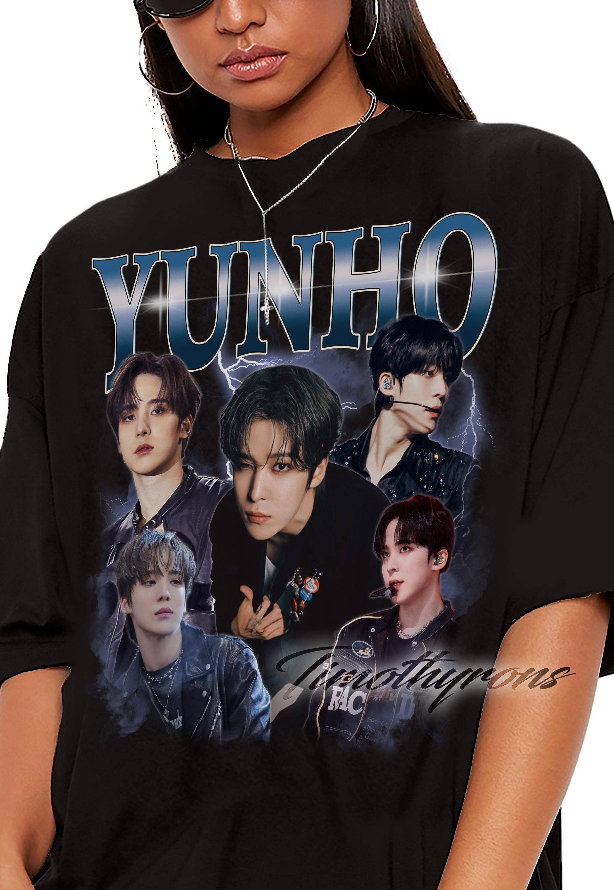 Vintage Kpop Yunho Unisex Shirt 90S Men Women Hoodie, Sweatshirt | PodTeesHub.com
