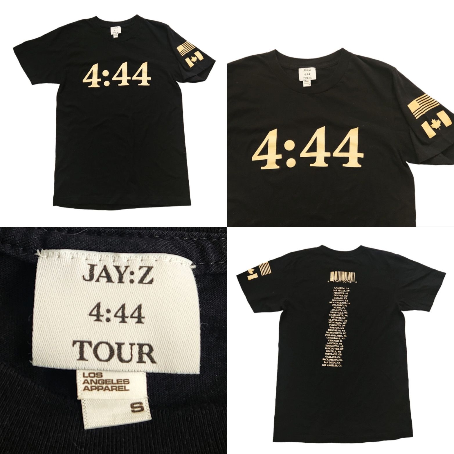 Rap Tees Rare Jay Z Official Concert Tour 4 44 Shirt U S Canada Unise Hoodie, Sweatshirt | PodTeesHub.com