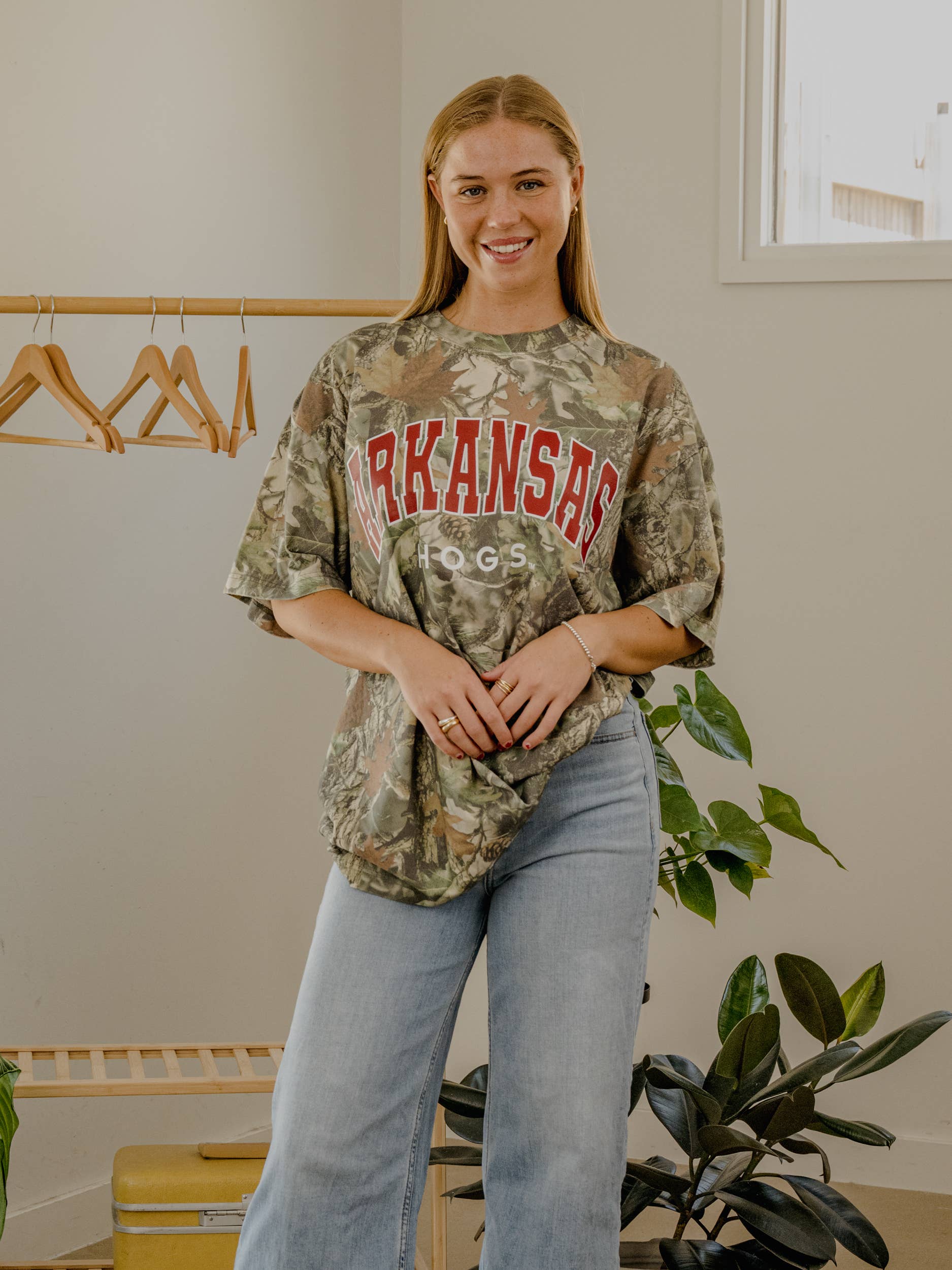 Arkansas Razorbacks Filled Gault Camo Tee Hoodie, Sweatshirt | PodTeesHub.com