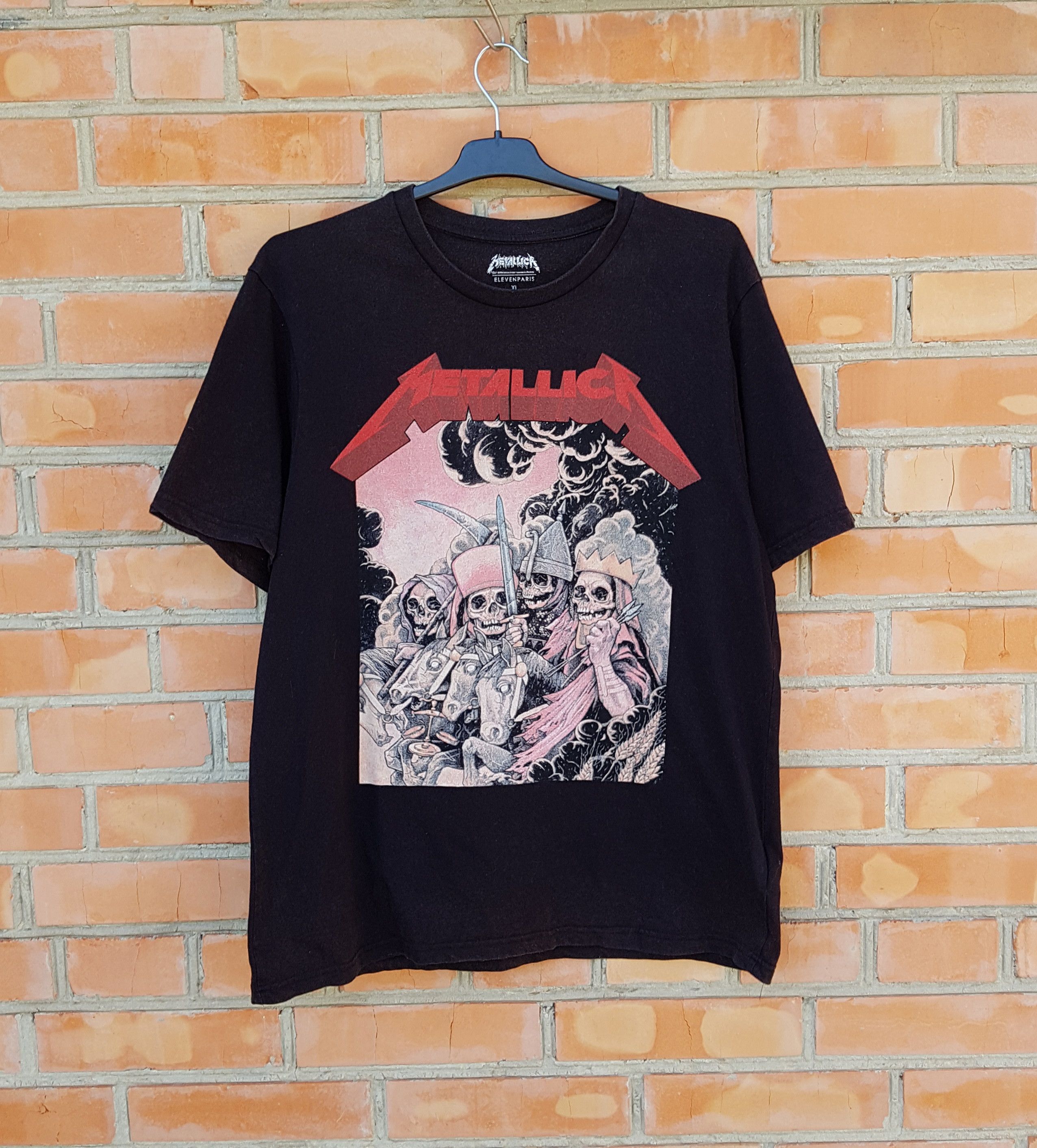Band Tees Metallica Four Horsemen Japan Printed Heavy Metal T Shirt Hoodie, Sweatshirt | PodTeesHub.com