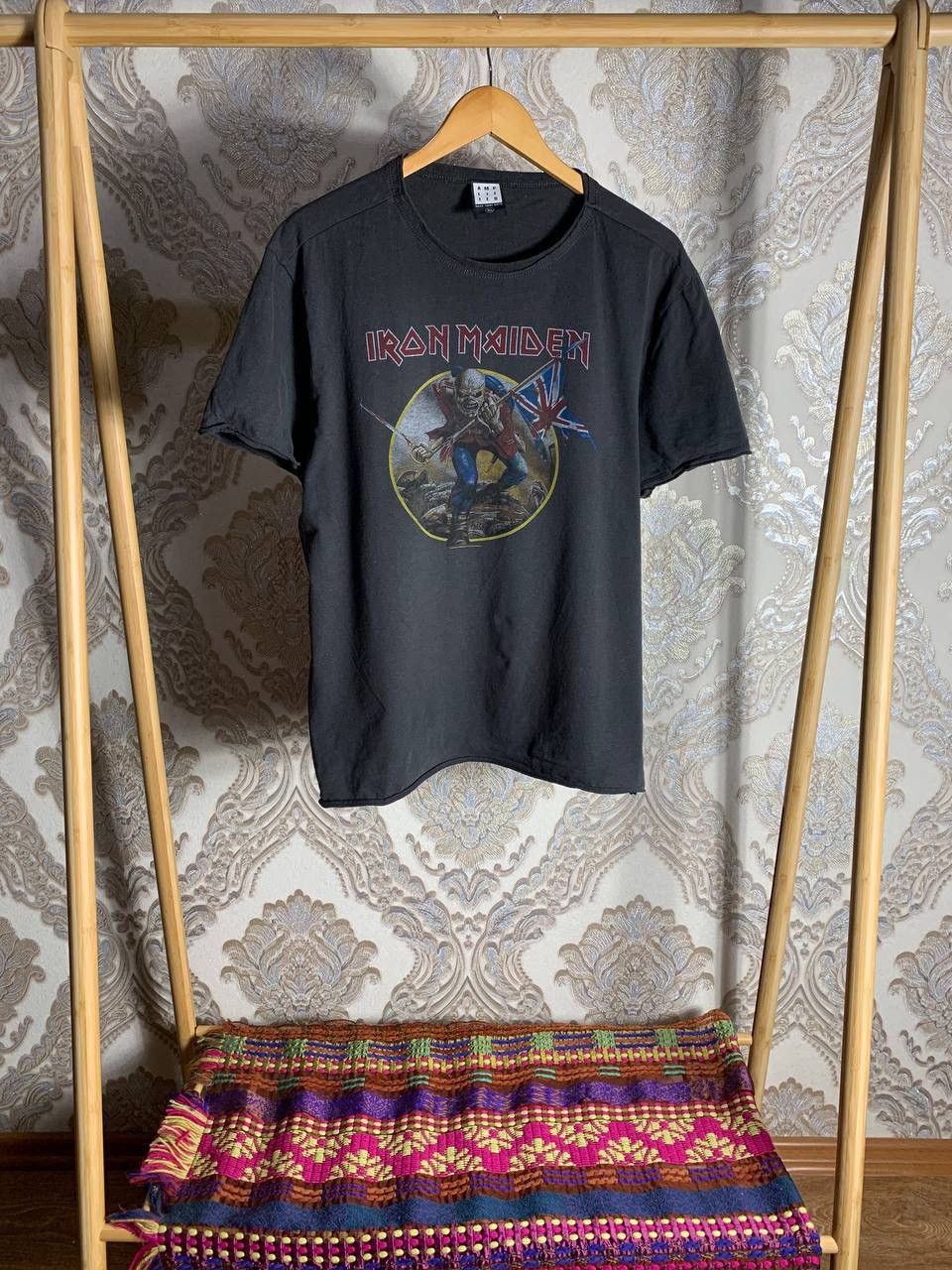 Band Tees Very Rare Iron Maiden Monster World Tour Rock T Shirt 90s Hoodie, Sweatshirt | PodTeesHub.com