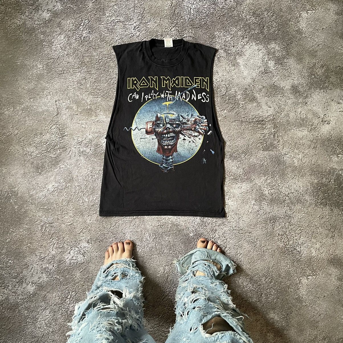 Band Tees Vintage Y2k Iron Maiden Blood Dead Skulls Tour Horror Tee Hoodie, Sweatshirt | PodTeesHub.com