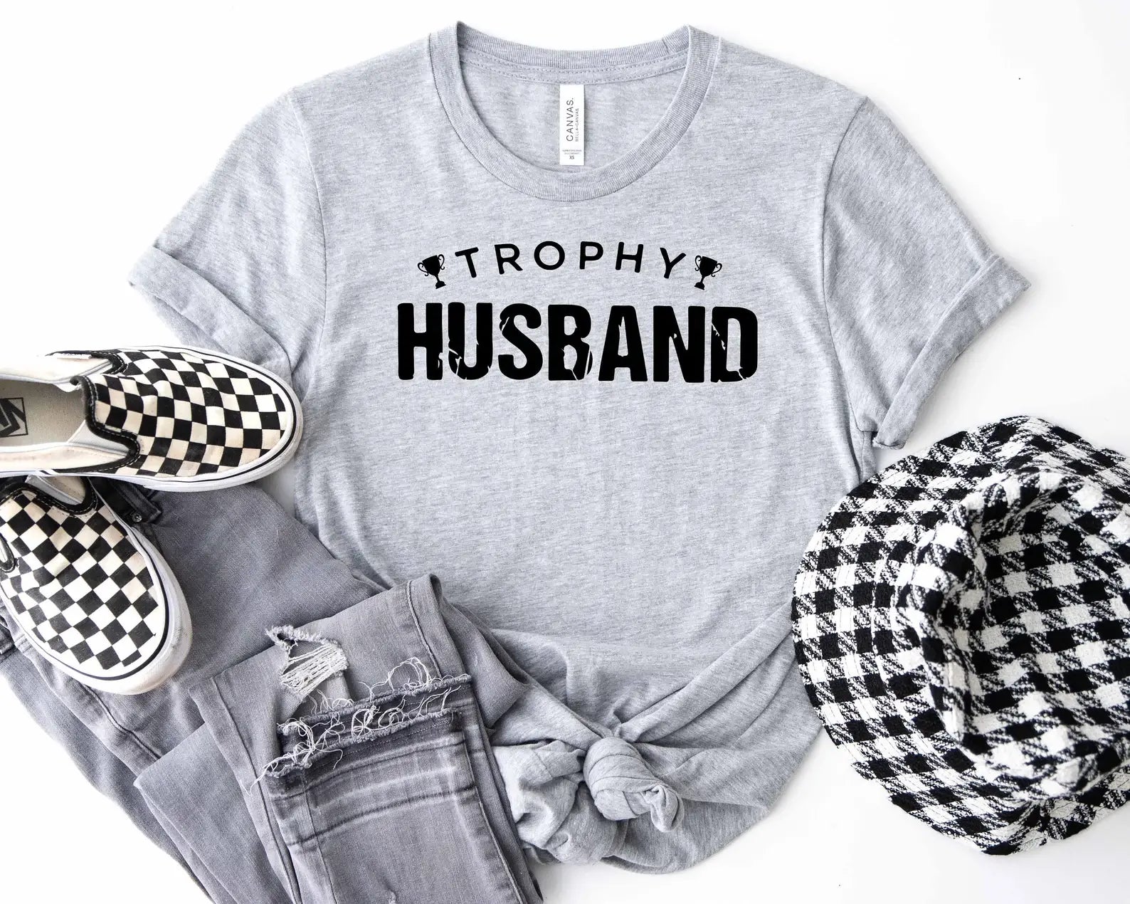 Trophy Husband T-Shirt Hoodie, Sweatshirt | PodTeesHub.com