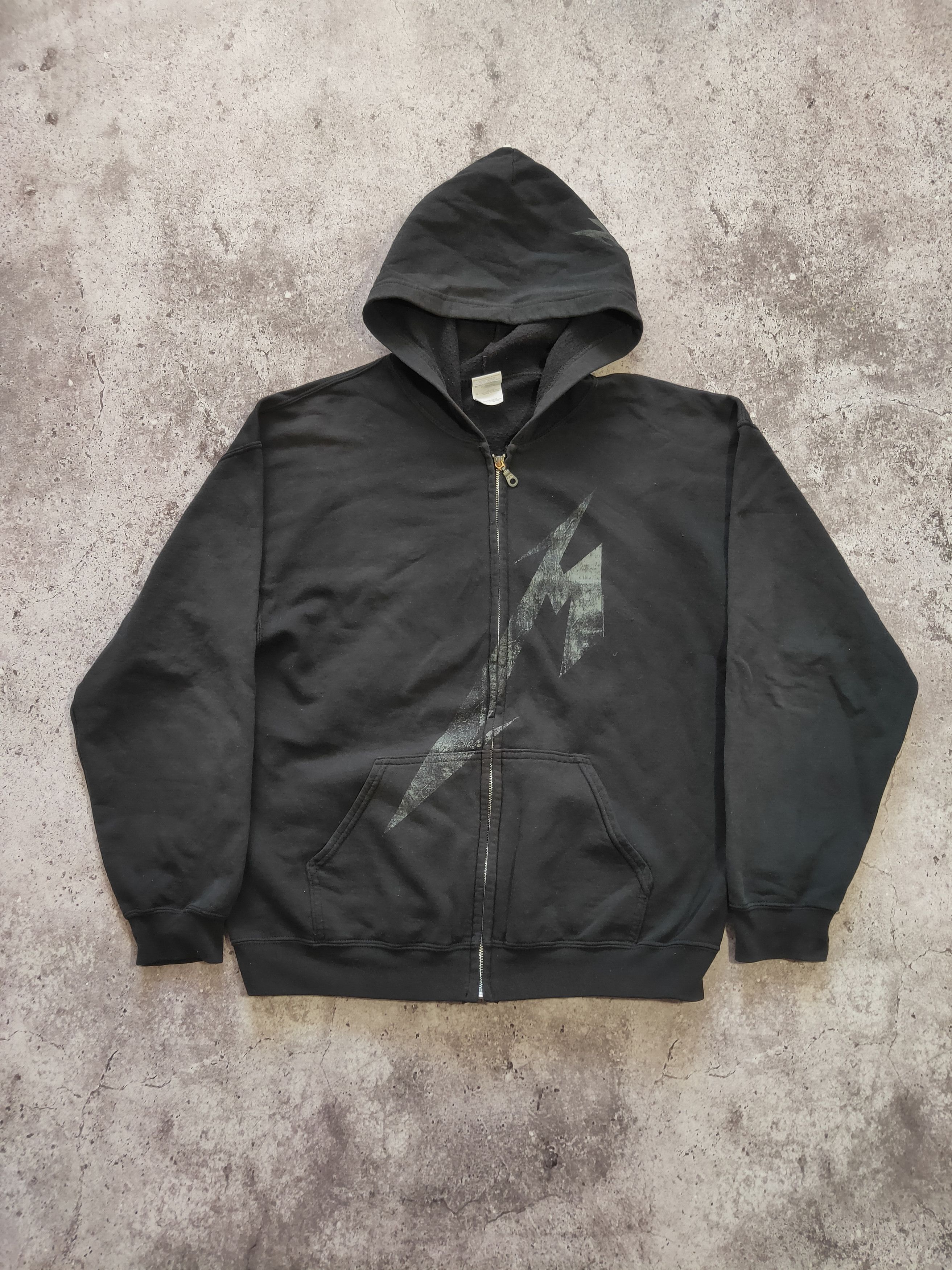 X Vintage Metallica 00s Black Album Magnetic Graphic Zip Hoodie T-Shirts, Sweatshirt | PodTeesHub.com
