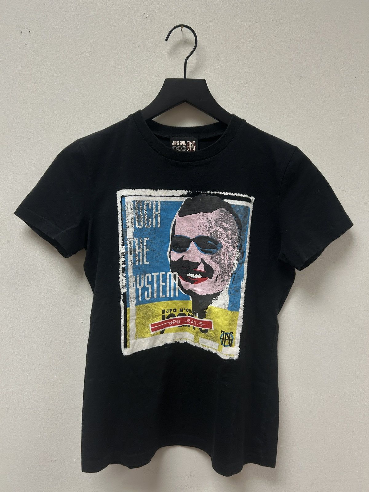 Jean Paul Gaultier Rock The System Distressed Tee Hoodie, Sweatshirt | PodTeesHub.com