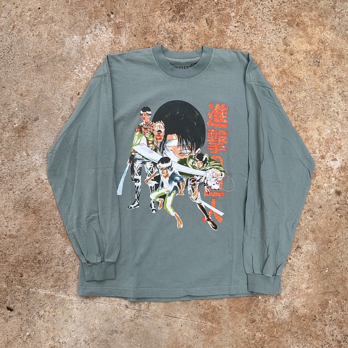 Vintage Susweeb Attack On Titan Levi Ackerman Anime Promo Shirt Hoodie, Sweatshirt | PodTeesHub.com