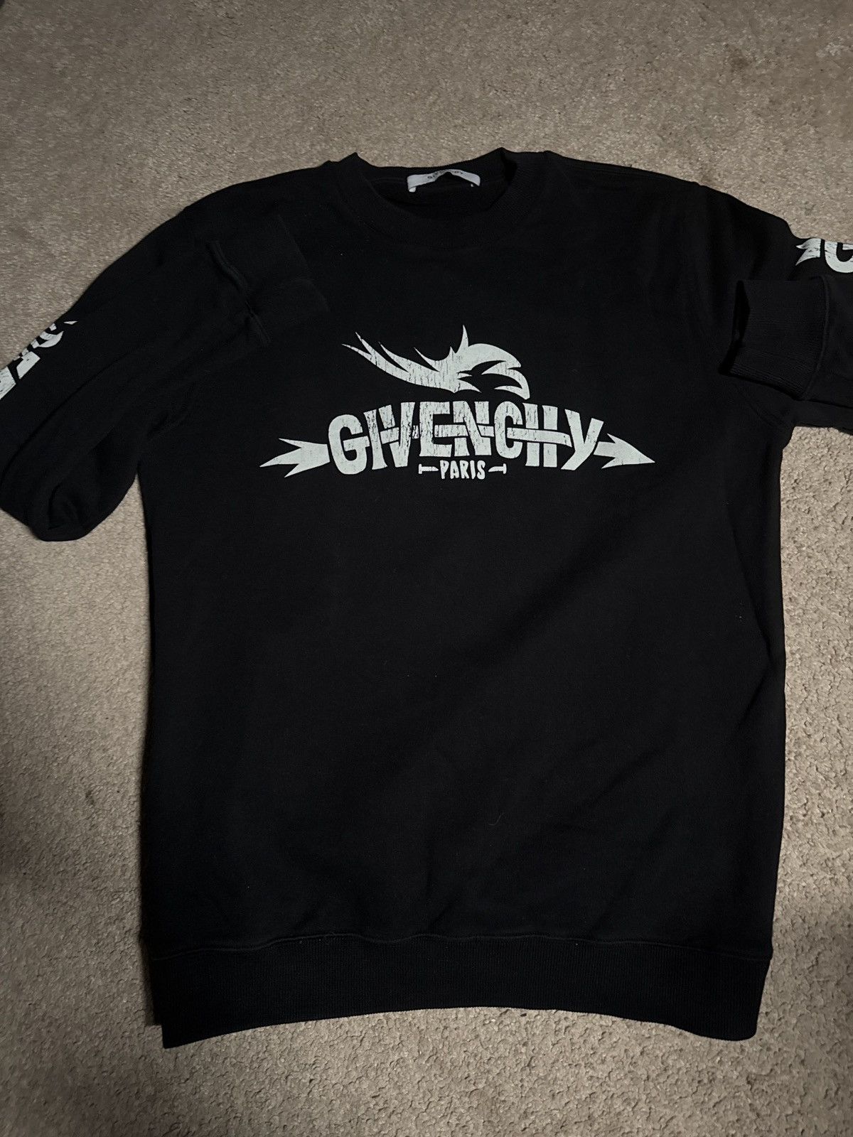 Givenchy Taurus Logo Cotton Sweatshirt Mens T-Shirts, Hoodie | PodTeesHub.com