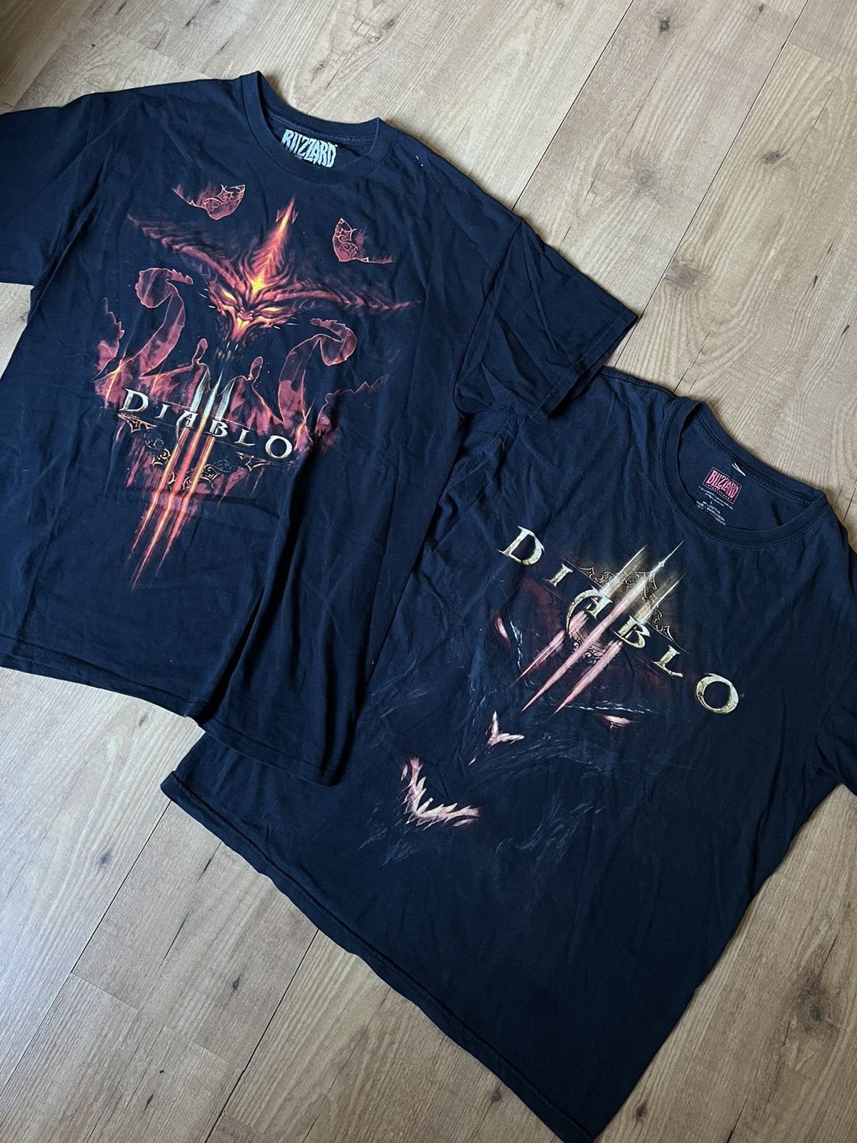 Vintage 2012 Diablo 3 Gamer Promo T Shirt Blizzard Hoodie, Sweatshirt | PodTeesHub.com