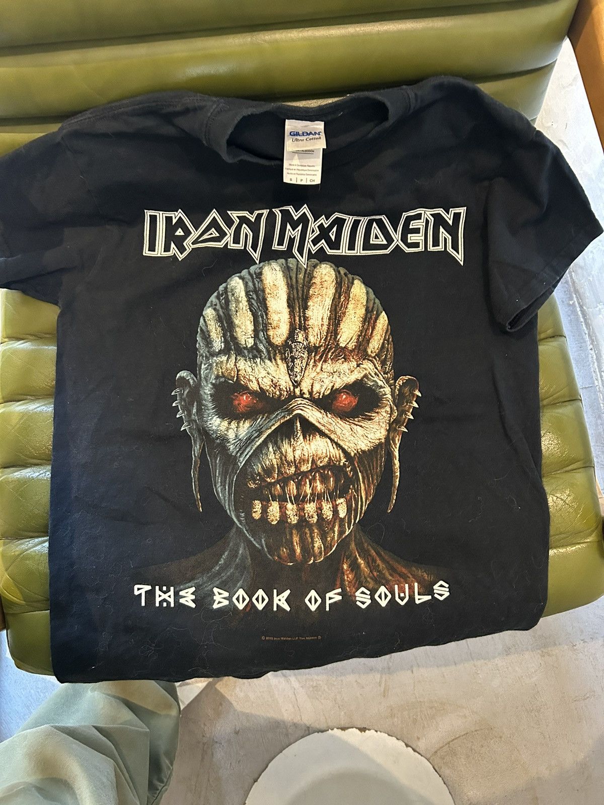 Iron Maiden X Vintage Iron Maiden The Book Of Souls World Tour 2016 Tee Hoodie, Sweatshirt | PodTeesHub.com
