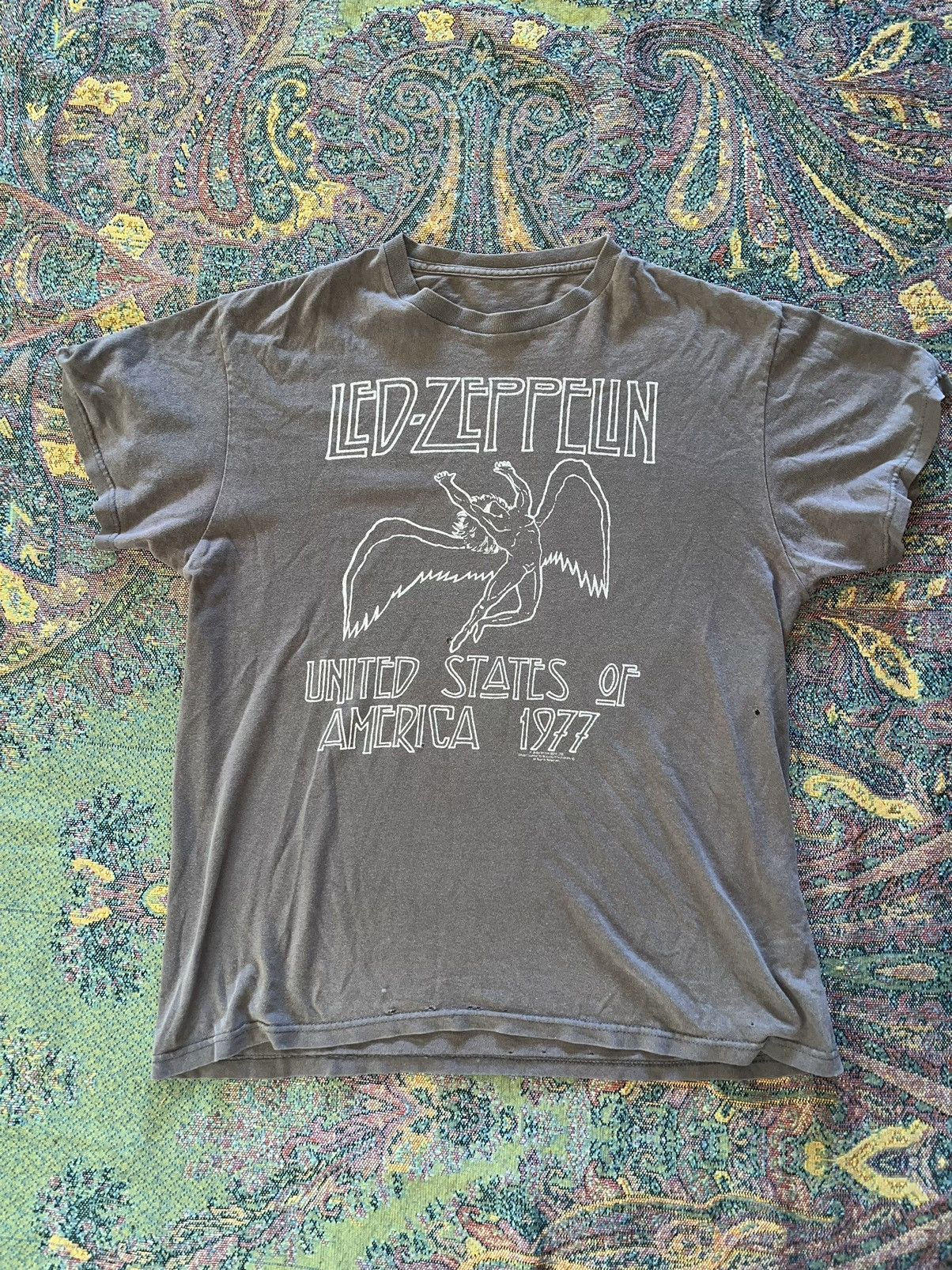 Zeppelin Led Zeppelin 1977 Tour United States Of America T-Shirts, Hoodie, Sweatshirt | PodTeesHub.com