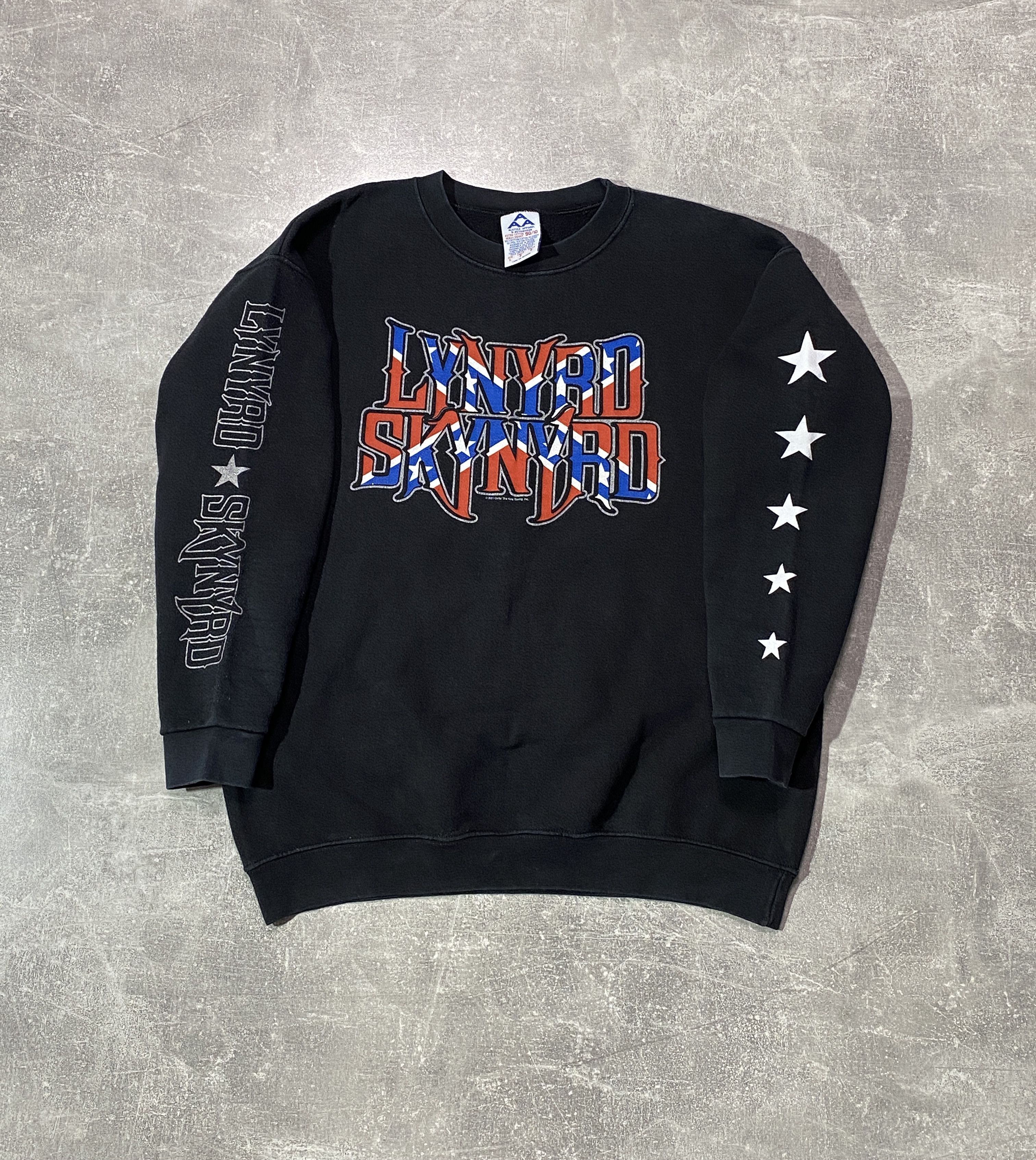 Band Tees Vintage 2001 Lynyrd Skynyrd Outta The Hole Crewneck Hoodie, Sweatshirt | PodTeesHub.com