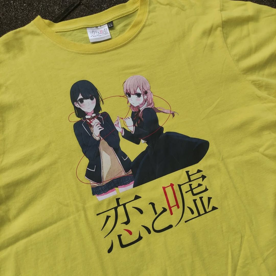 Anime Koi To Uso Anime Tee Hoodie, Sweatshirt | PodTeesHub.com