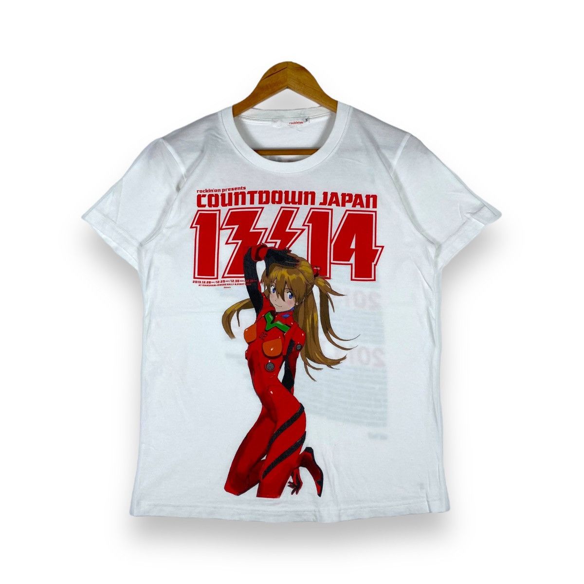 Anime Rockin Asuka Langley Evangelion Countdown Japan Anime T-Shirts, Hoodie, Sweatshirt
