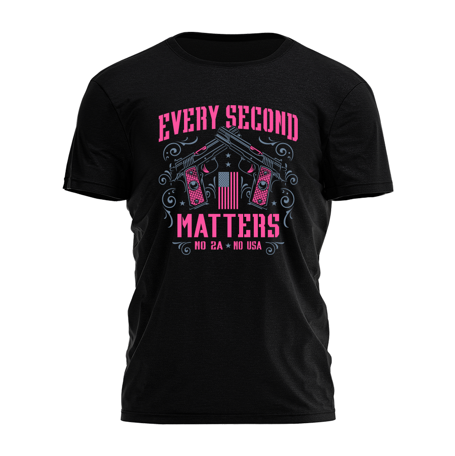 Every Second Matters Tee - 3750 Hoodie, Sweatshirt | PodTeesHub.com