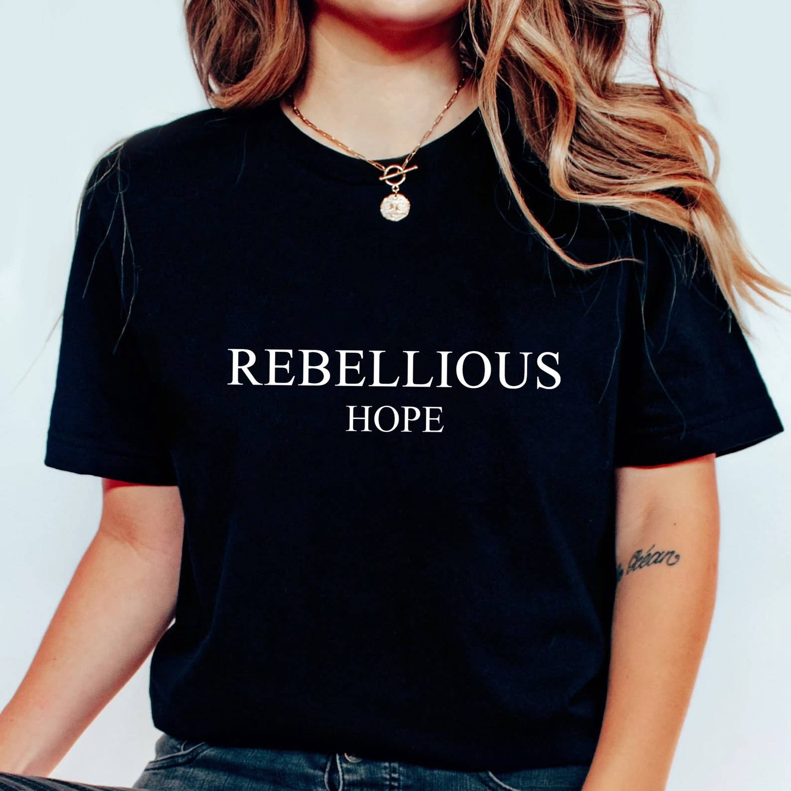 Rebellious Hope T-Shirt Hoodie, Sweatshirt | PodTeesHub.com
