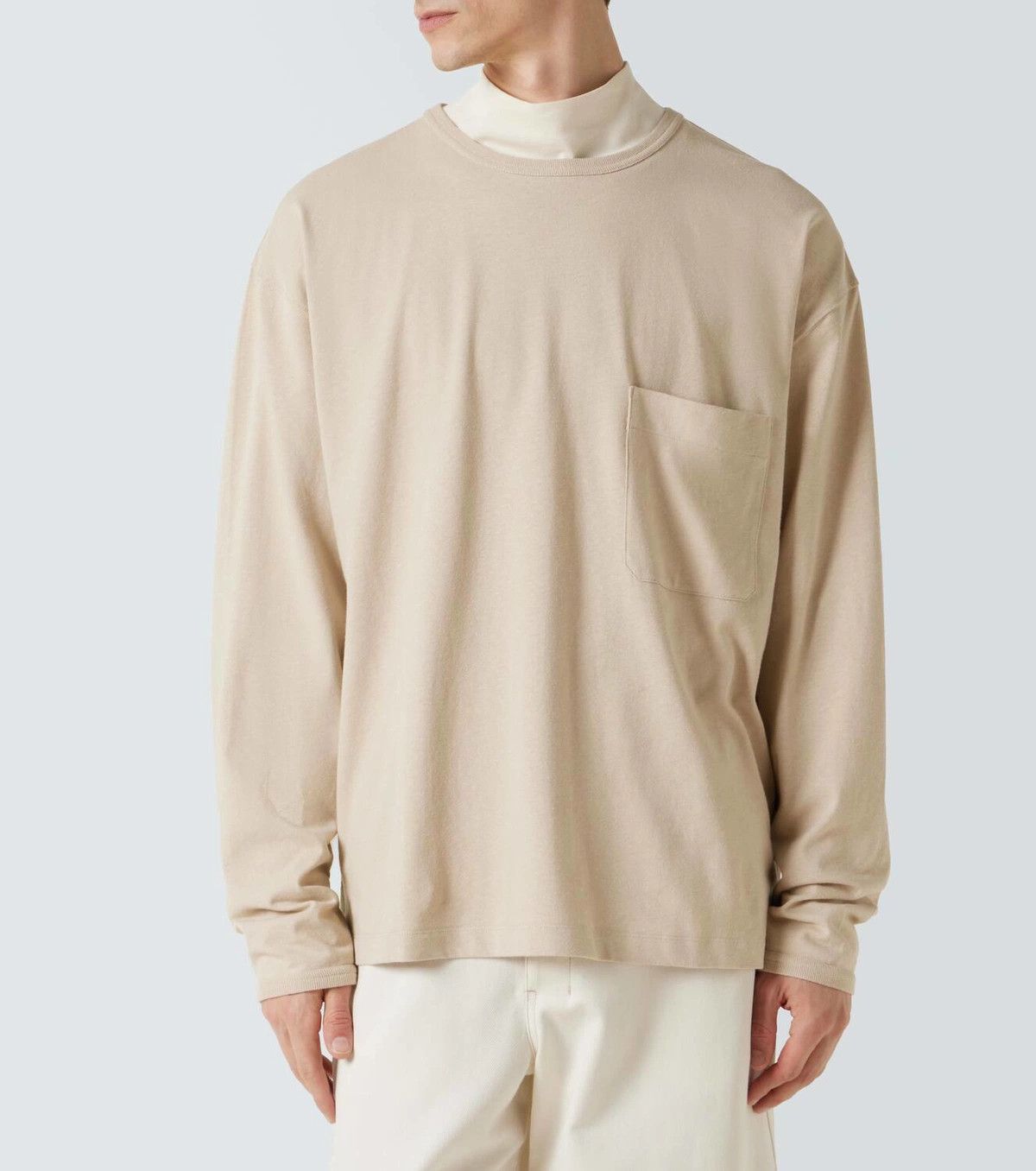 Lemaire Cotton And Linen Jersey T Shirt Hoodie, Sweatshirt | PodTeesHub.com