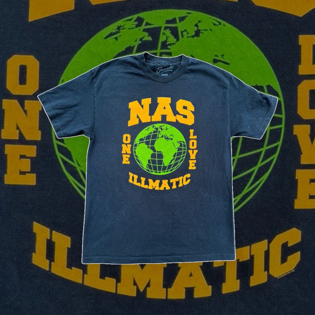 Nas X Rap Tees Nas Illmatic Bravado Hip Hop Rap Tour T Shirt Hoodie, Sweatshirt | PodTeesHub.com