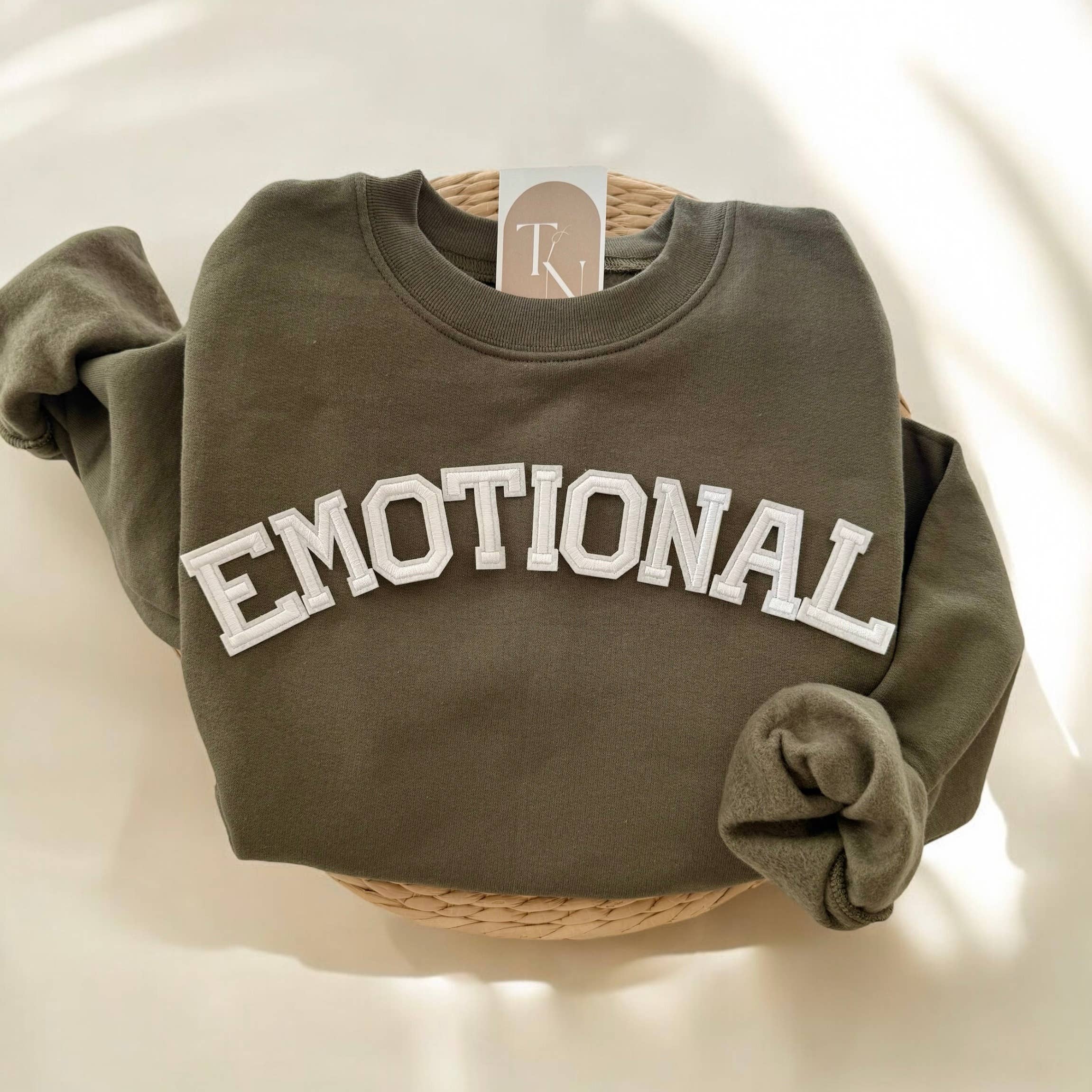 Emotional Sweatshirt, Funny Mental Health Clothing T-Shirts, Hoodie | PodTeesHub.com