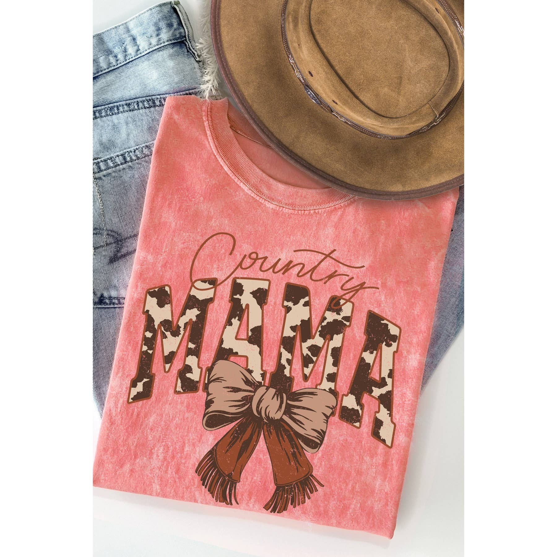 Country Mama Mineral Washed T Shirt Hoodie, Sweatshirt | PodTeesHub.com