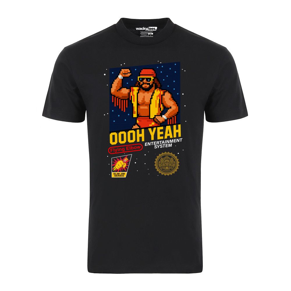 Other Ooh Yea Macho Man Wrestling 8 Bit Gaming System Tee Shirt Hoodie, Sweatshirt | PodTeesHub.com