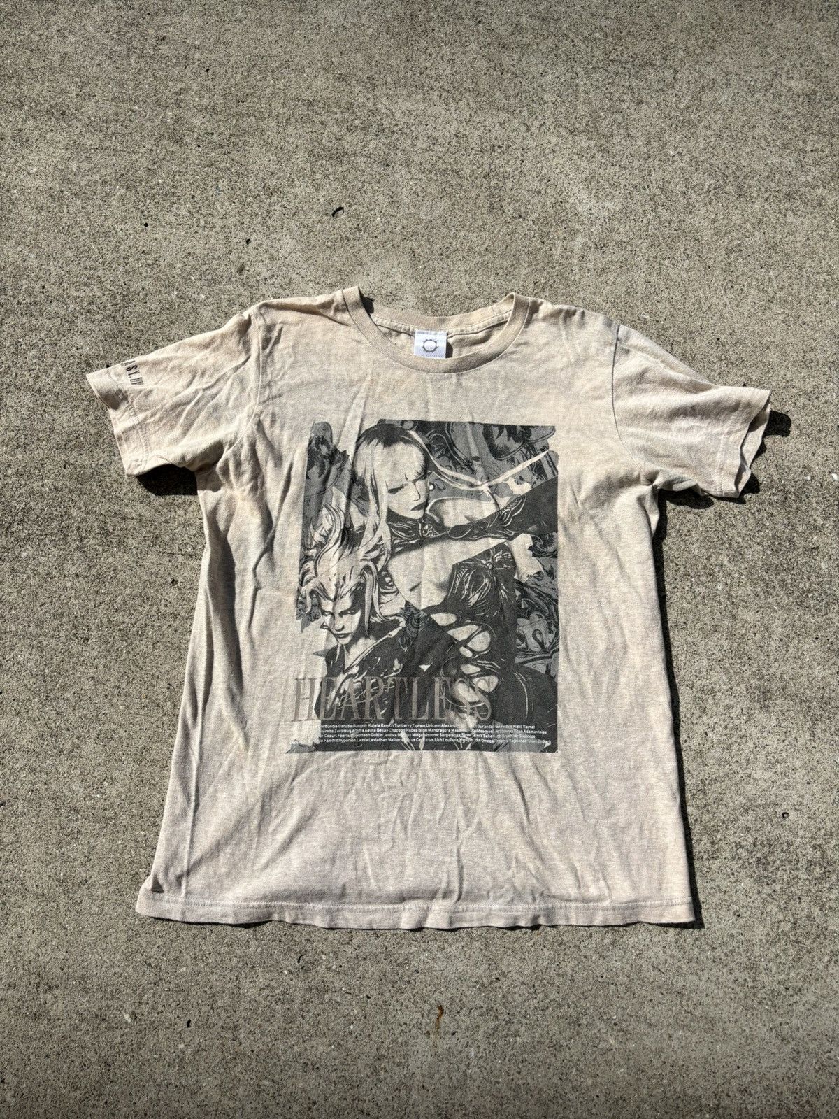 Vintage Official Final Fantasy Xiv Online Heartless Tee Hoodie, Sweatshirt | PodTeesHub.com