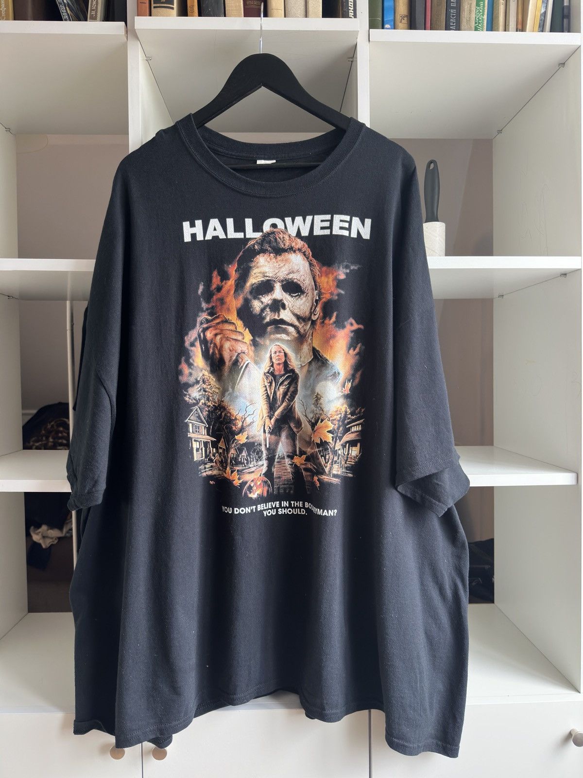 Band Tees Vintage Halloween Horror Movie Tee Michael Myers Hoodie, Sweatshirt | PodTeesHub.com