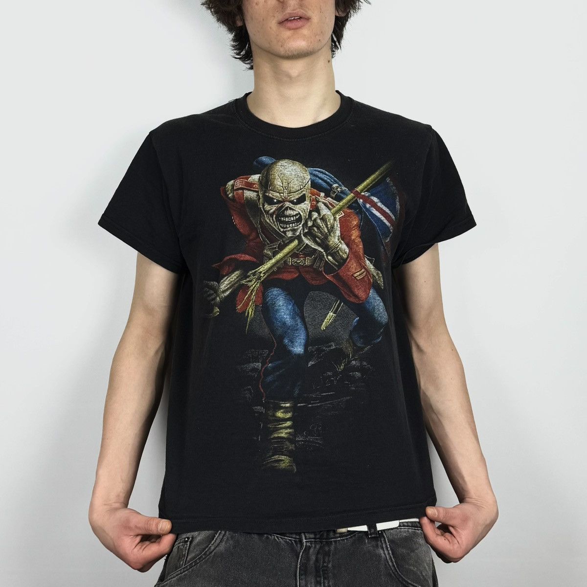 Maiden Iron Maiden The Trooper Graphic T Shirt 2010s Hoodie, Sweatshirt | PodTeesHub.com